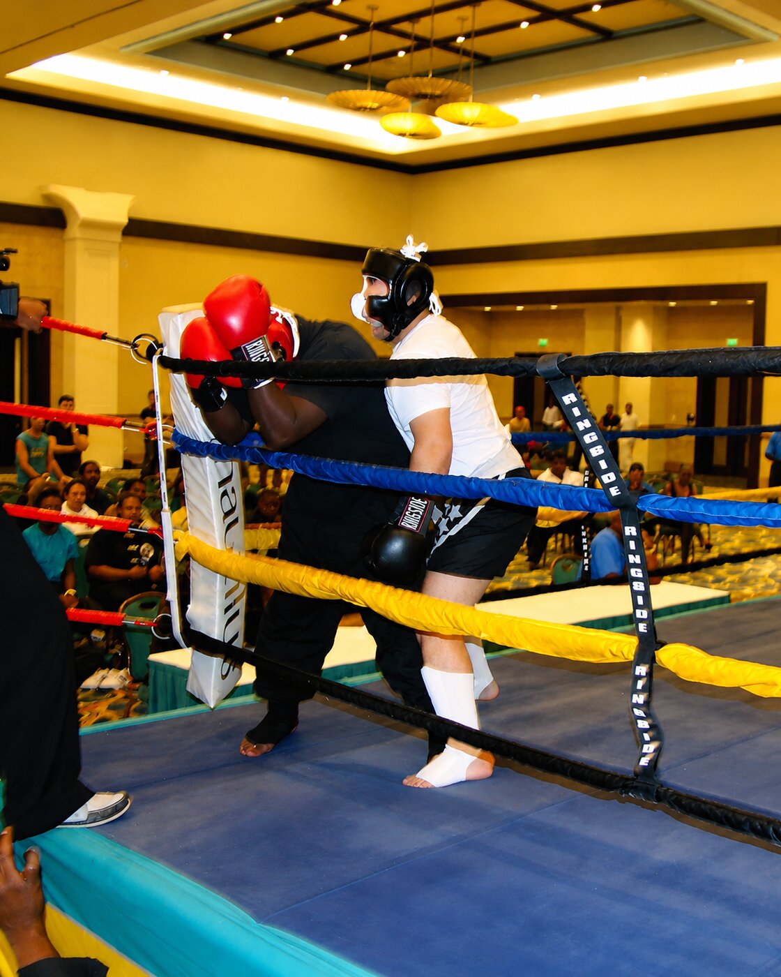Vidadi Hajiyev competing in the final of the World Sanda Championship 2009 in Nassau, Bahamas